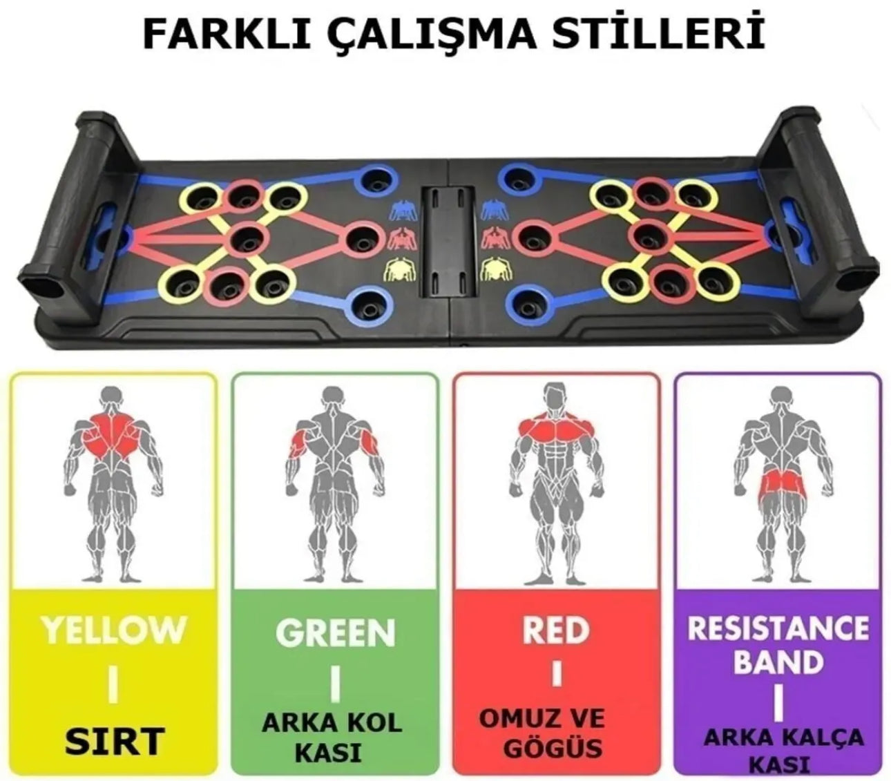 13'ü 1 arada şınav tahtası